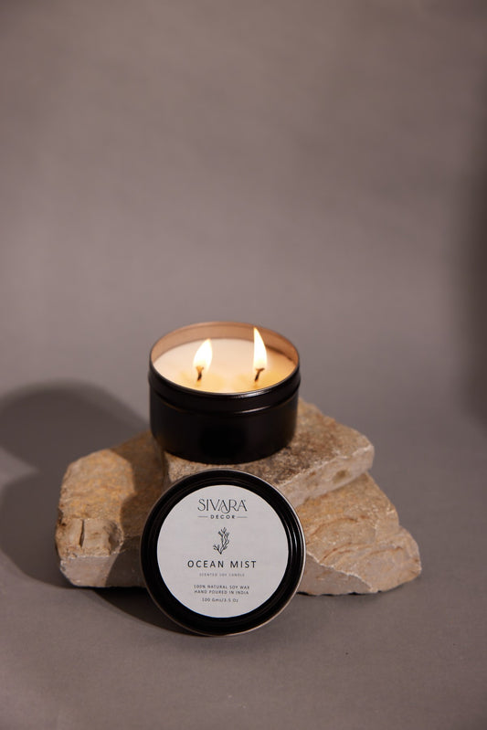 Ocean MIst Soy Tin Candle