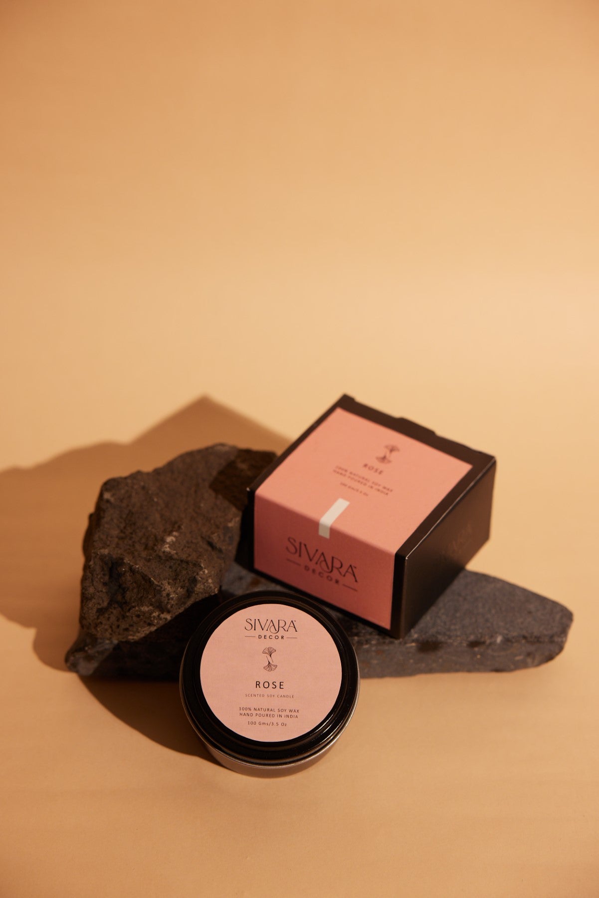 Rose Soy Tin Candle