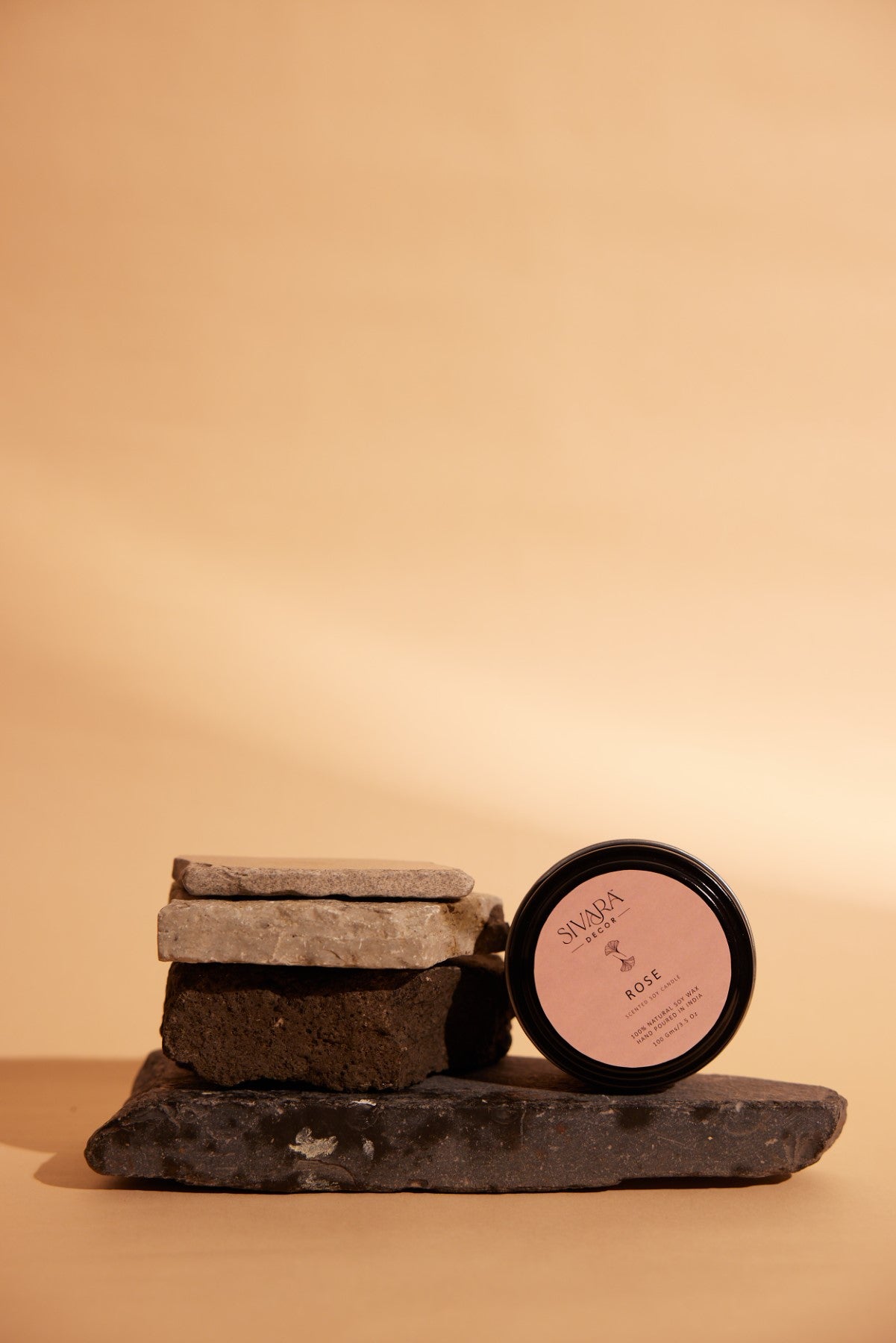 Rose Soy Tin Candle