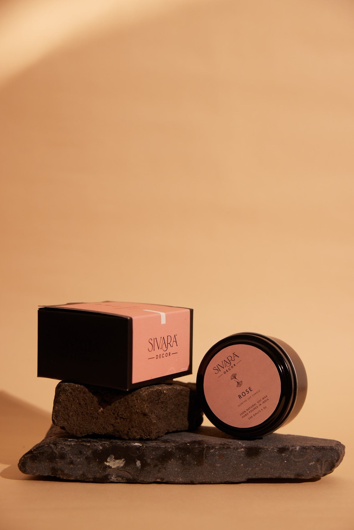 Rose Soy Tin Candle