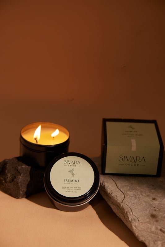 Jasmine Soy Tin Candle