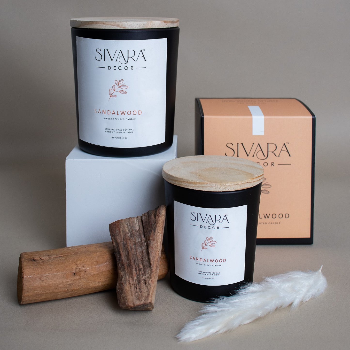 Sandalwood Soy Candle