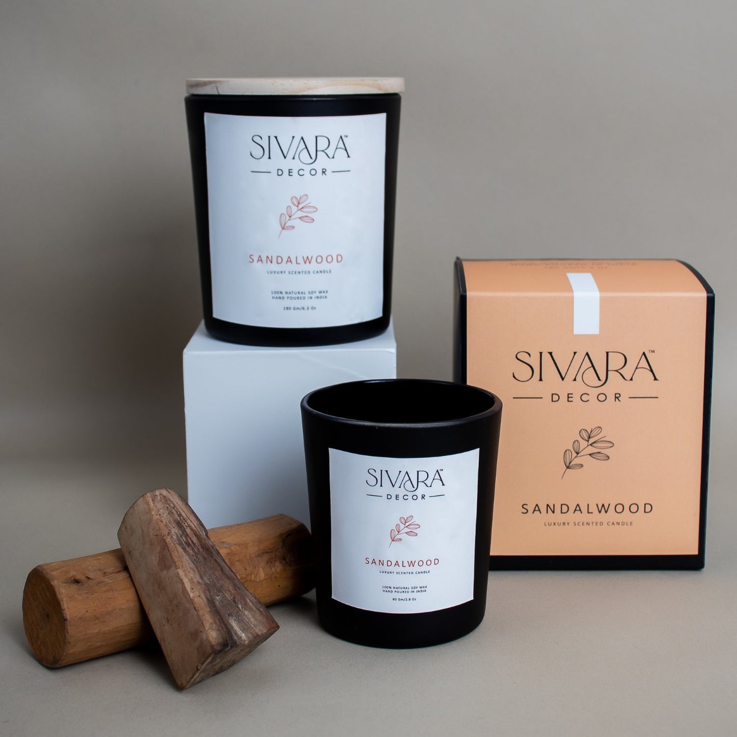 Sandalwood Soy Candle