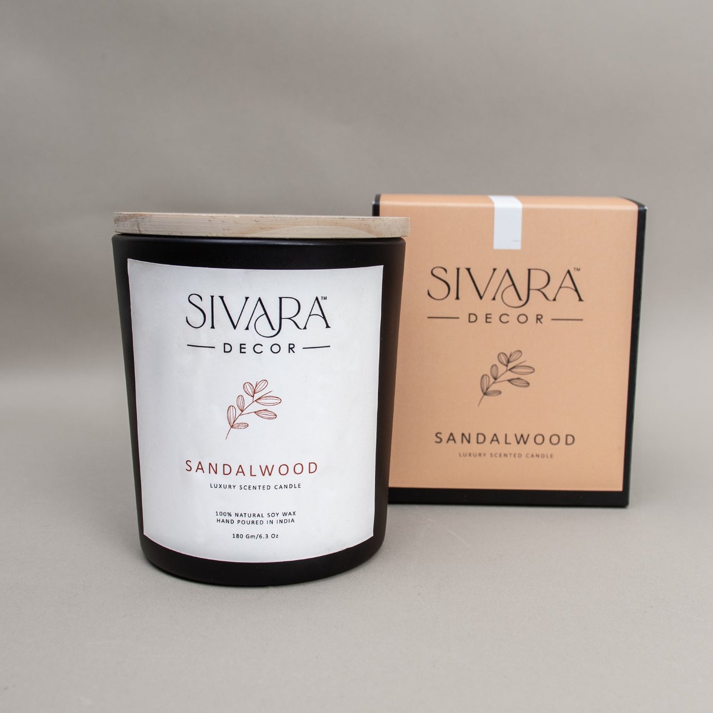 Sandalwood Soy Candle