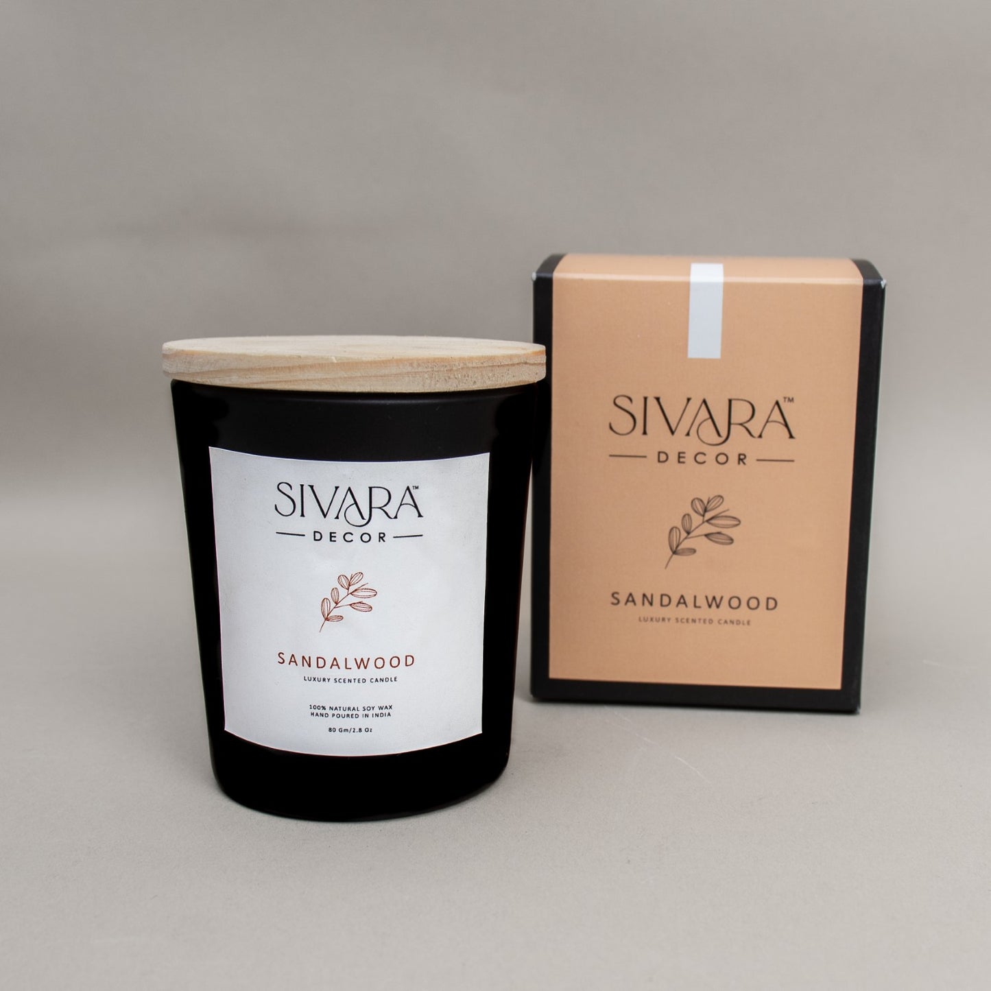 Sandalwood Soy Candle
