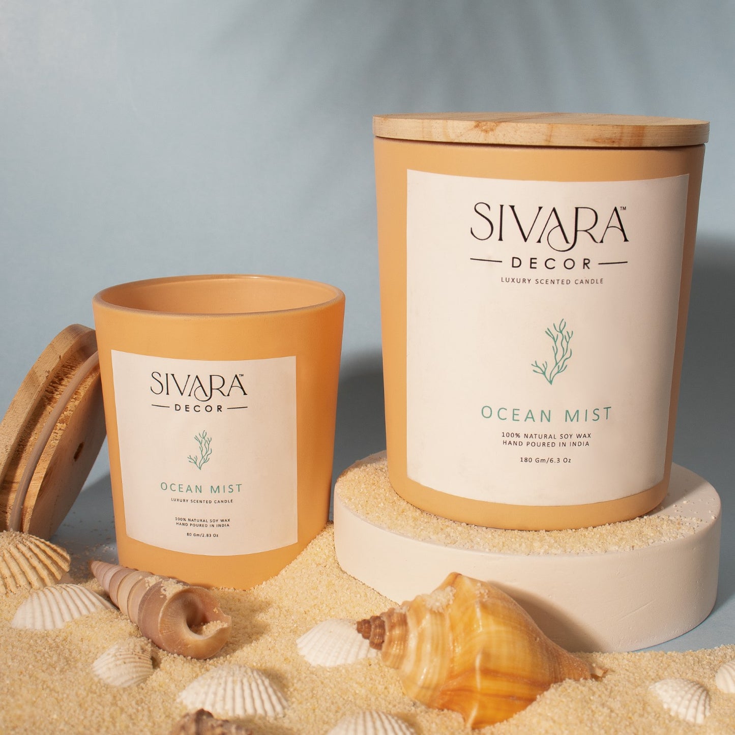 Ocean Mist Soy Candle