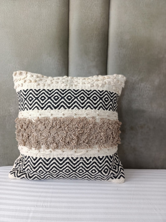 Weave & Tufted Boho Premium Cushion Cover