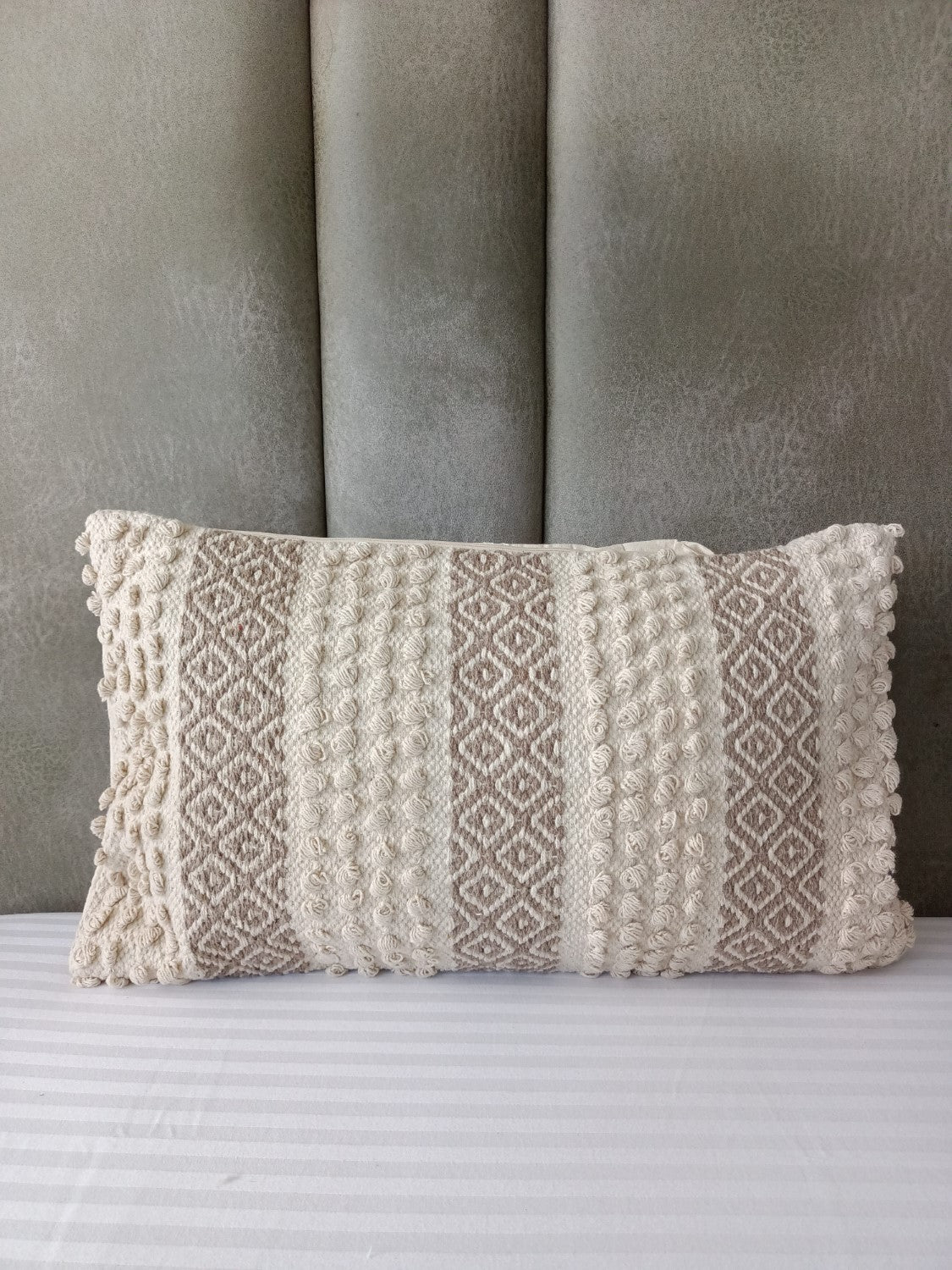 Weave Boho Premium  Lumbar Cushion Cover