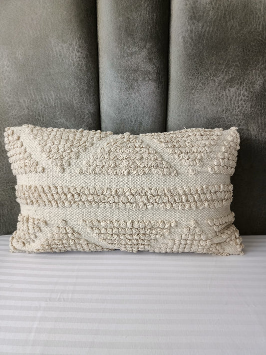 Triangle Boho Premium Lumbar Cushion Cover