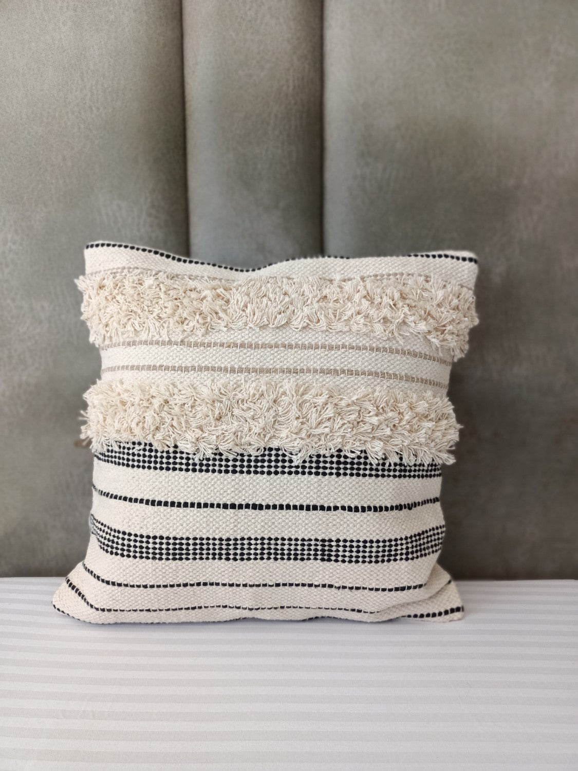 Stripes Boho Premium Cushion Cover