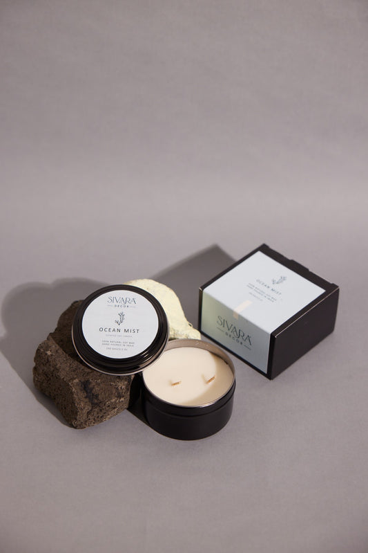 Ocean MIst Soy Tin Candle