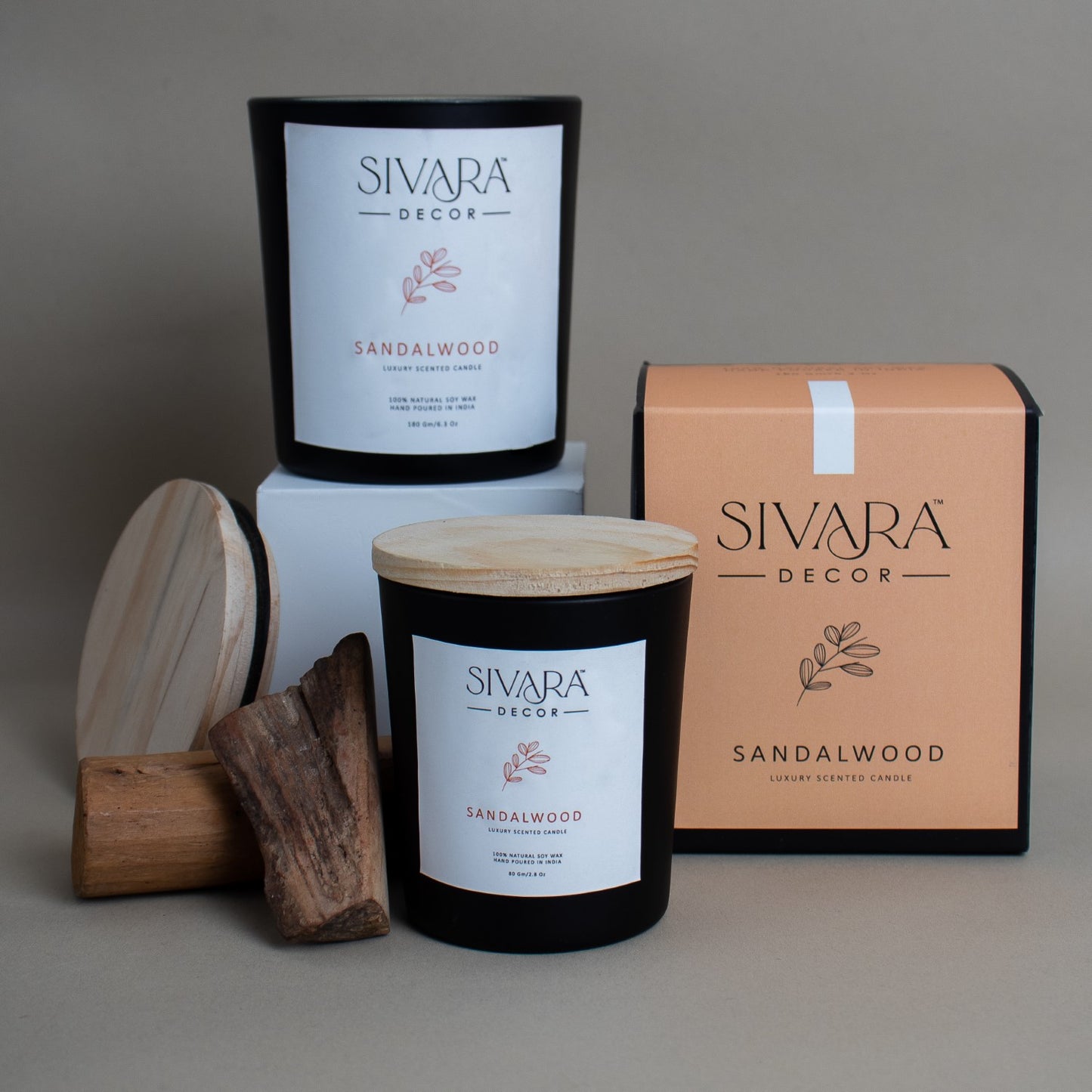 Sandalwood Soy Candle